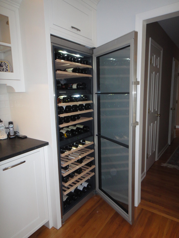 Inspiration for a transitional home design remodel in New York