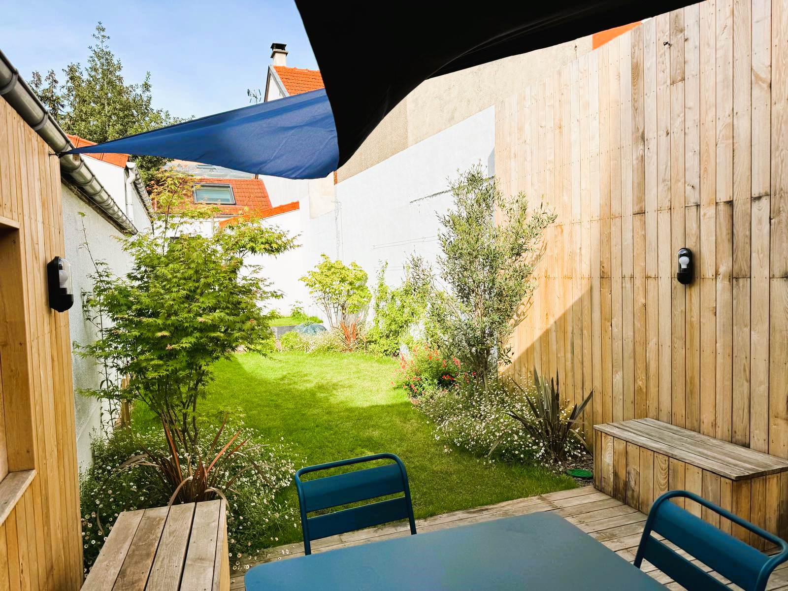 Création d'un jardin en ville