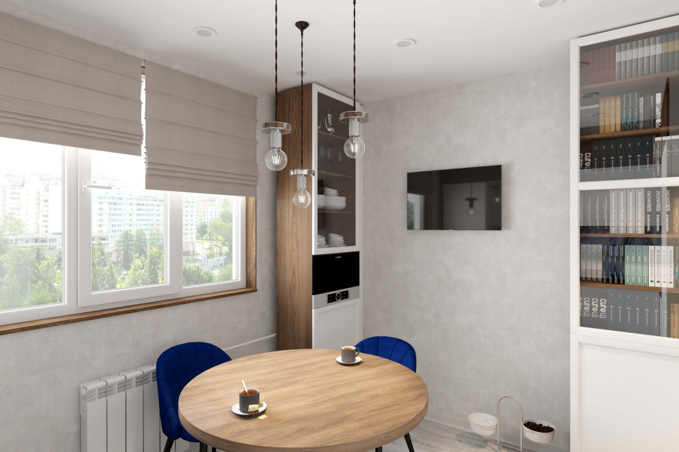 Трехкомнатная квартира 78 м2 в современном стиле, в доме серии П-44