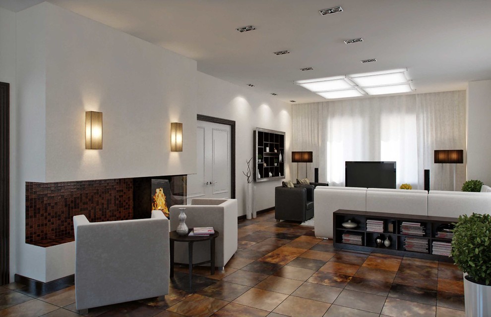 Семейный дом в стиле минимализм