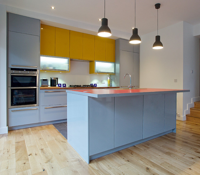 Three Tone, High Gloss, Modern Kitchen Limerick Modern Kitchen