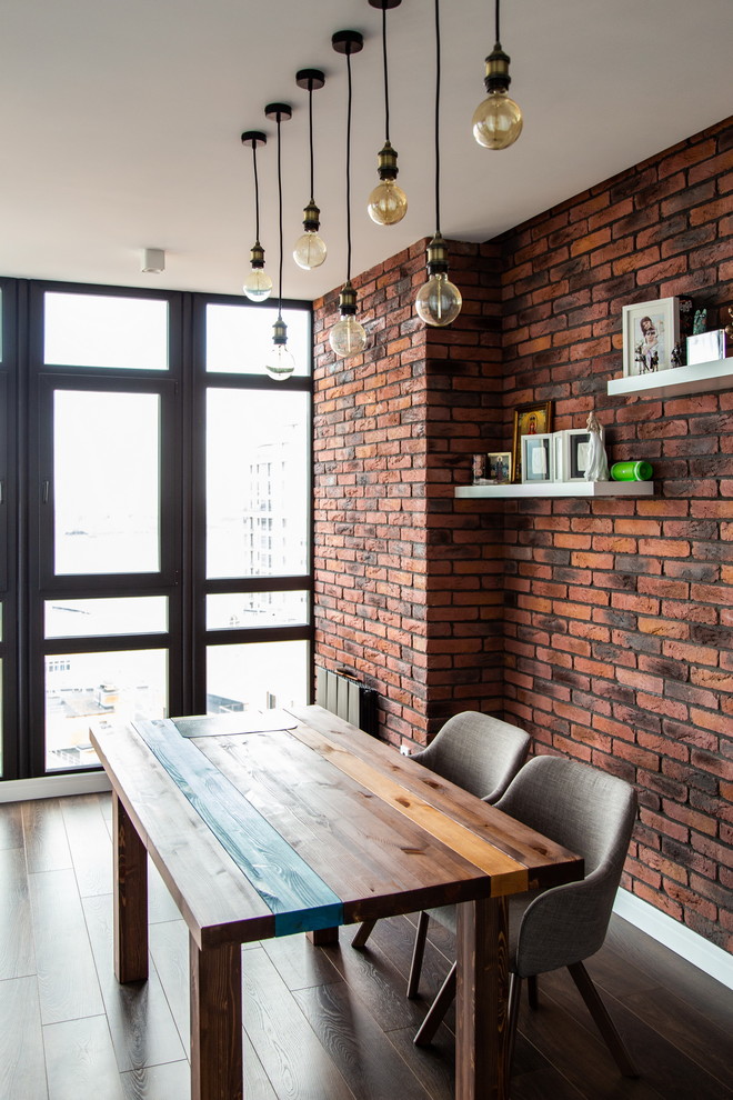 Современные апартаменты с элементами стиля лофт