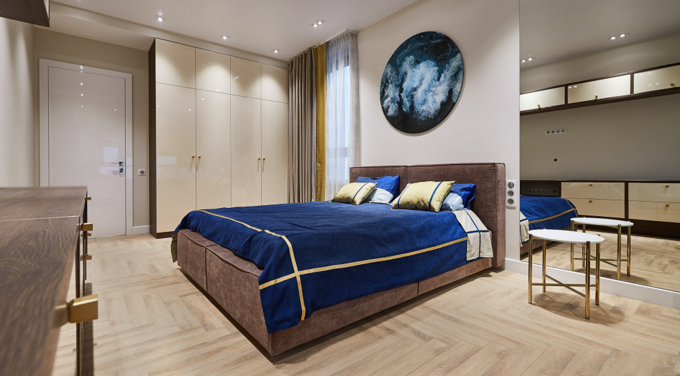 Современная спальня дизайн