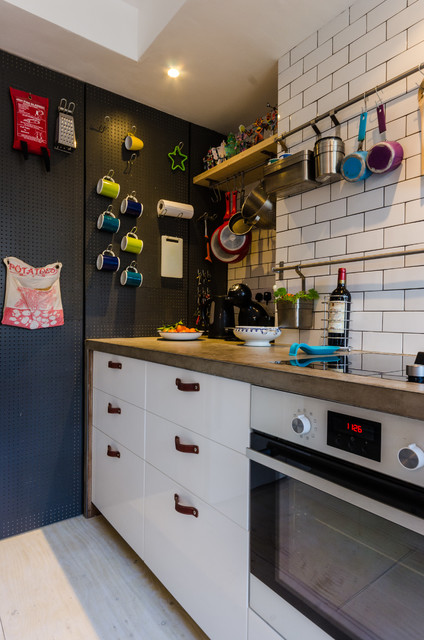 Hackney Flat eklektisk-koekken