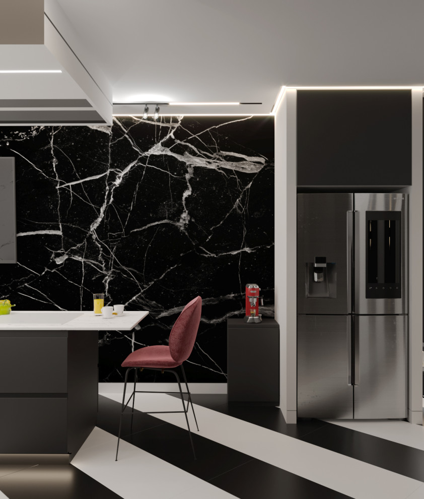 Black&White, проект квартиры