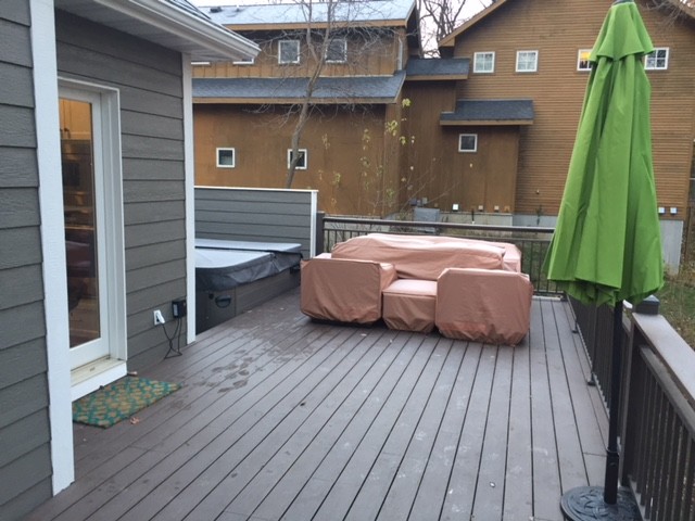 Deck terrazza