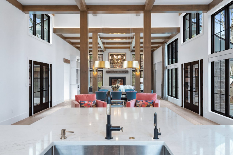 Home design - transitional home design idea