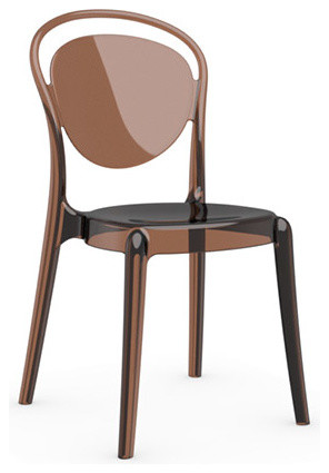 Parisienne Chair, Set of 2, Transparent Amber