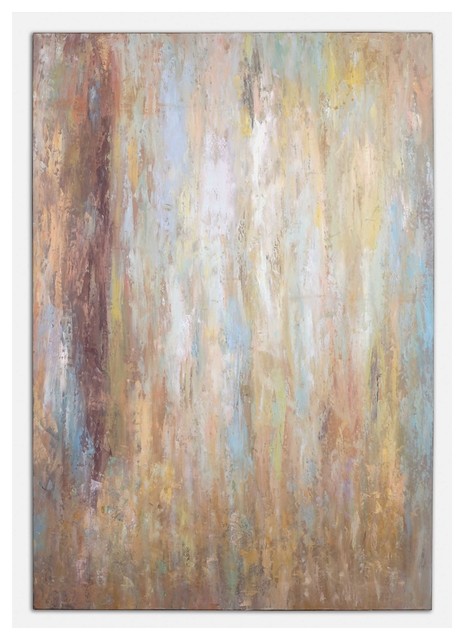 Raindrops Canvas Wall Art By Designer Grace Feyock Contemporary Raindrops Canvas Wall Art By Designer Grace Feyock