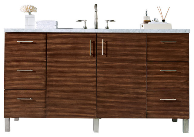 Thiago Single Sink Vanity Contemporary Bathroom Vanities And Thiago Single Sink Vanity No Top 60