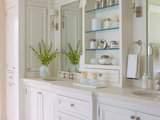Traditional Bathroom by Daniel Contelmo Architects