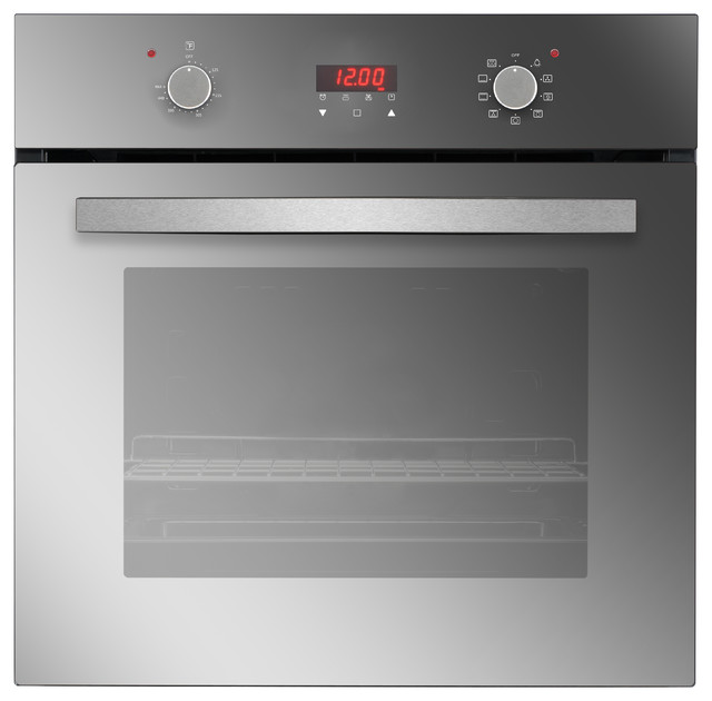 Empava 24" Tempered Glass Electric Built-in Single Wall Oven, 220v
