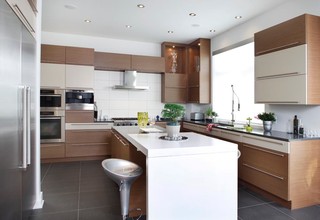 saint laurent residence  moderne  cuisine  montréal