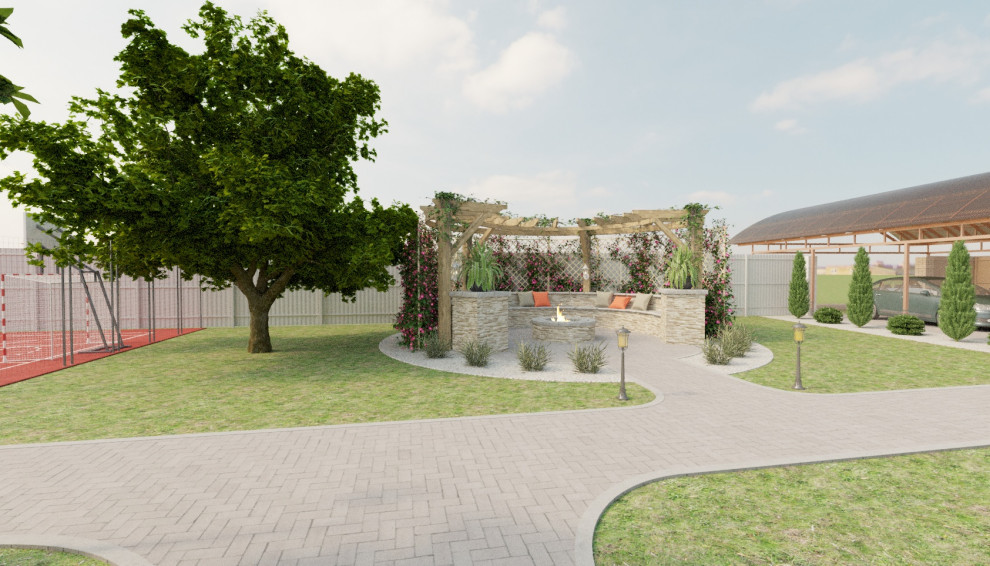 Ландшафт загородного дома