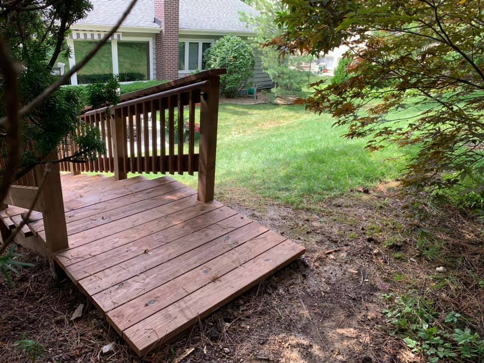 Backyard Stairs