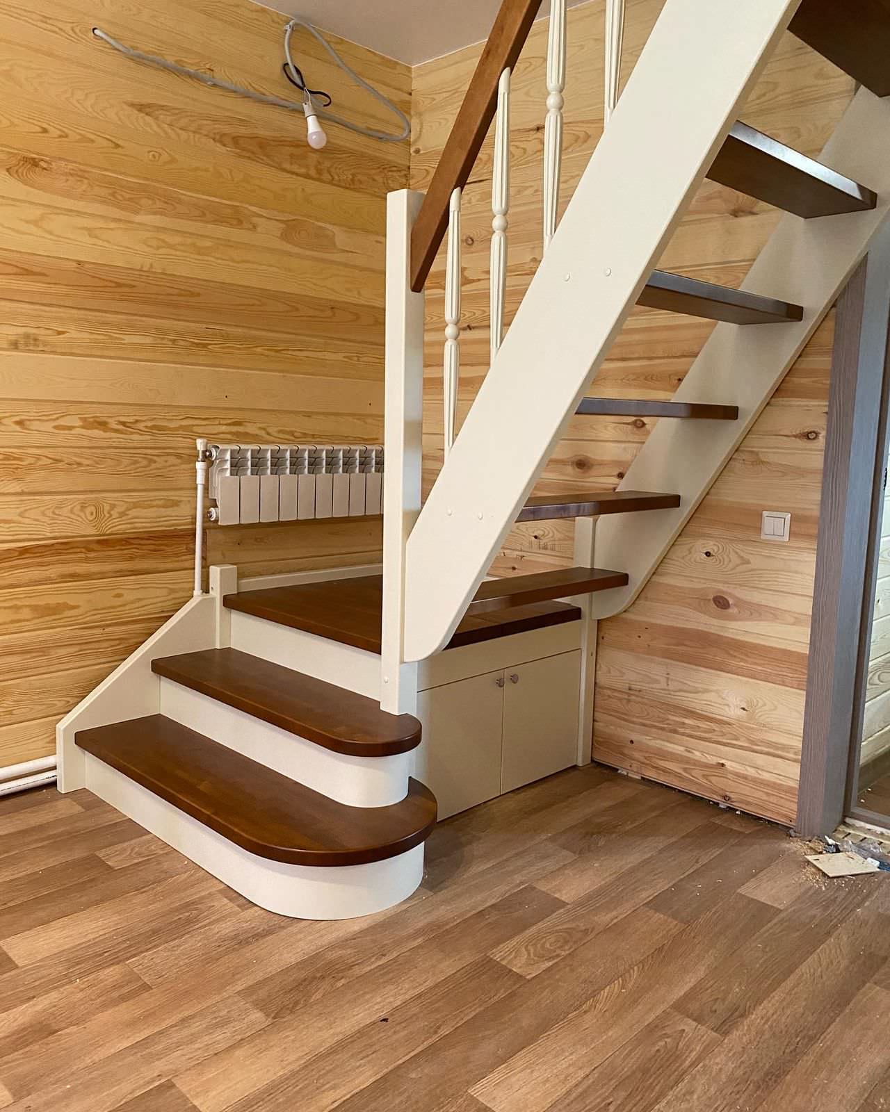 Лестница из березы