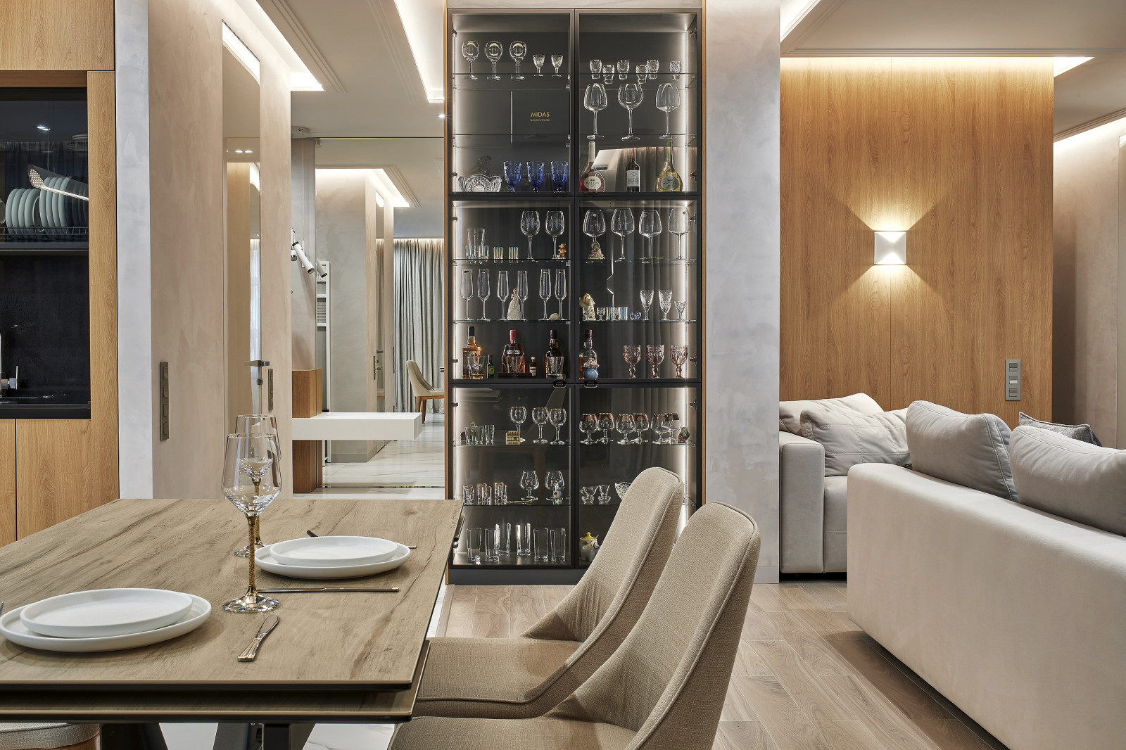 Кухня-гостиная 68 кв.м. 2022 г. Фотографии.