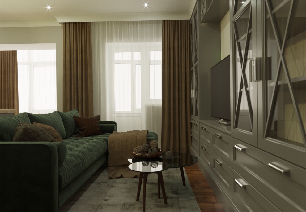 Гостиная в ЖК на Советской