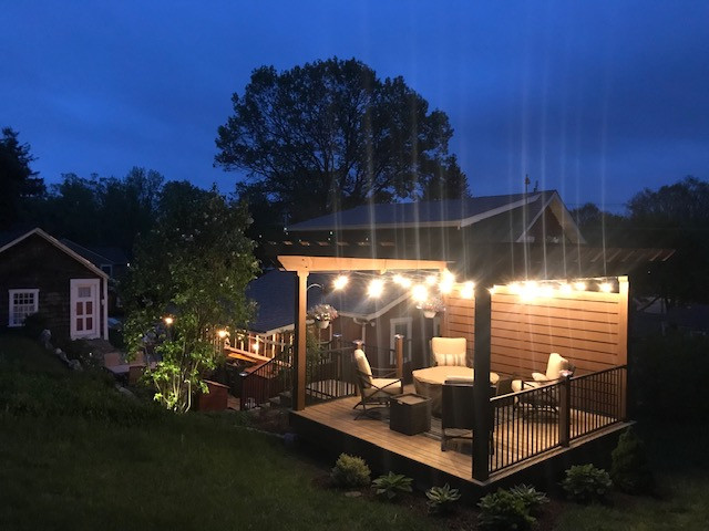 Decks and outdoor garden structures