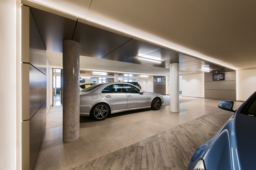 Design ideas for a contemporary garage in Perth.