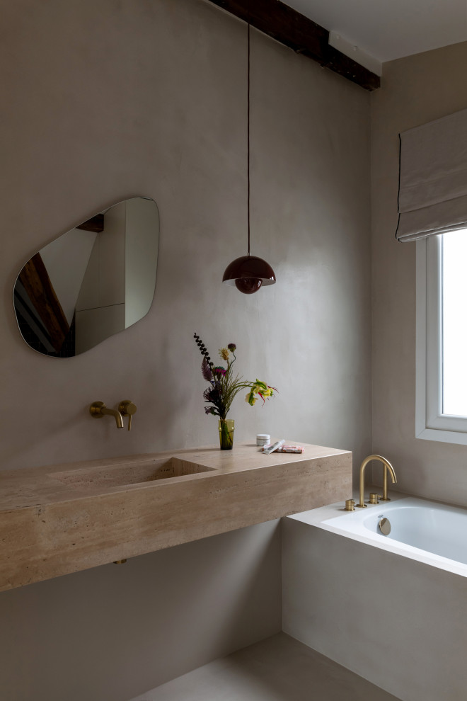 Projet Magenta - Inès Deschodt - Moderne - Salle de Bain - Paris - par ...
