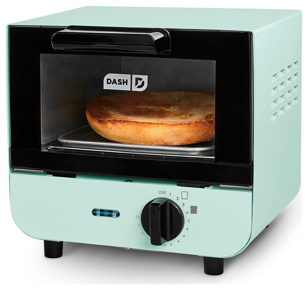 Mini Toaster Oven Cooker, Aqua