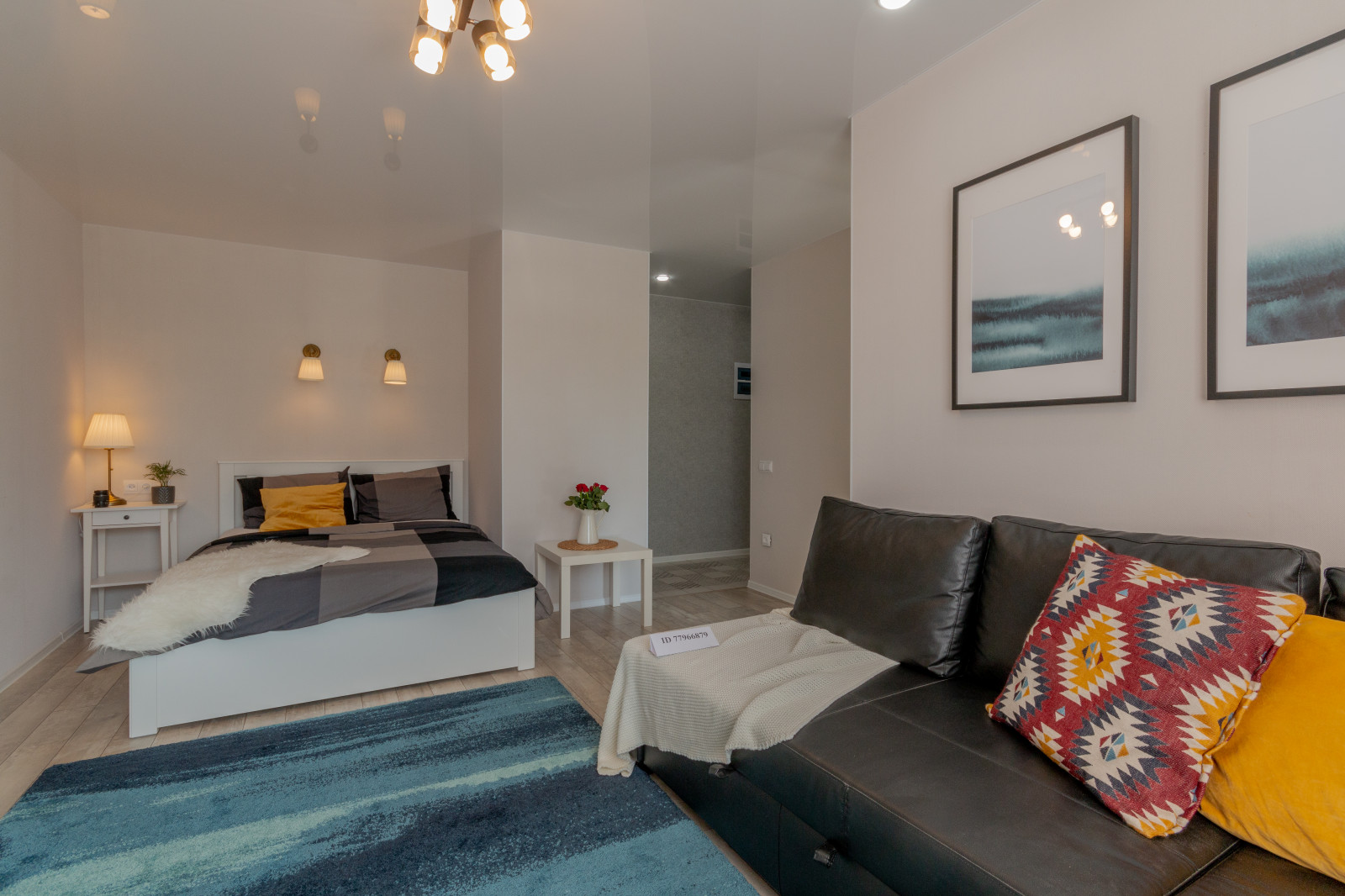 Фото дизайна однокомнатной квартиры