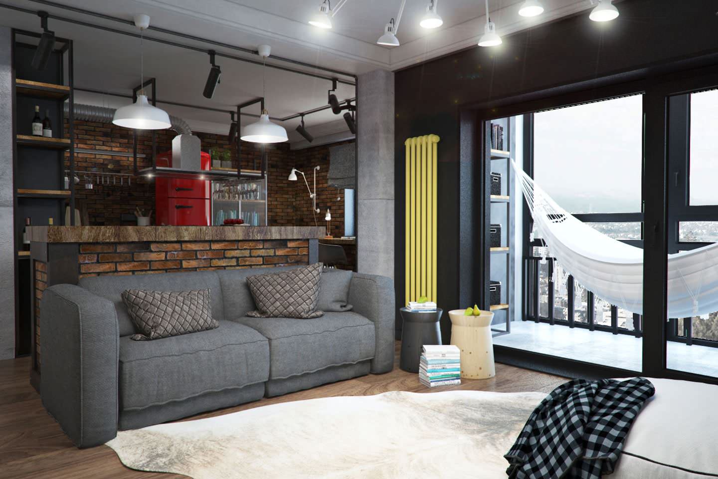 Интерьер квартиры в жилом комплексе «Александровский квартал»