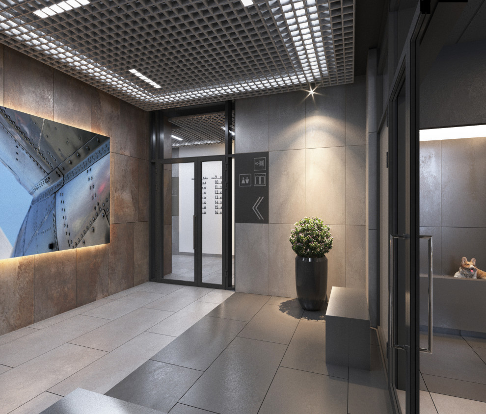 Интерьеры МОП ЖК "НОРМАНДИЯ НЕМАН", СК "СТРИЖИ"