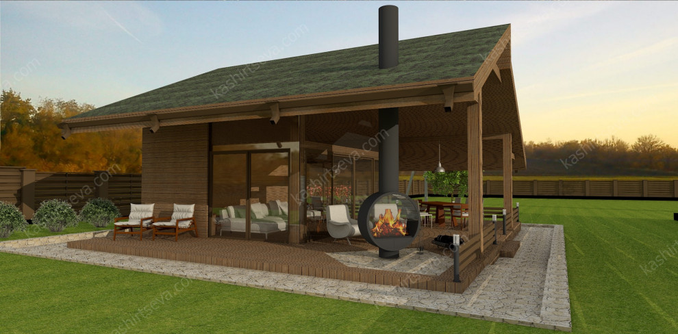 Садовый павильон в Ельне.