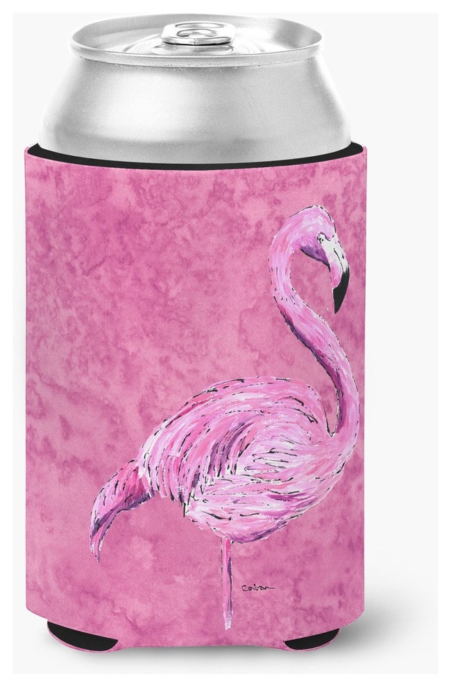 Flamingo On Pink Can/Bottle Beverage Insulator Hugger