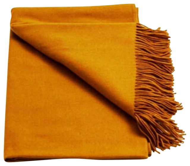 Fish Shed 19 Mango Martini Throw Contemporary Throws by One