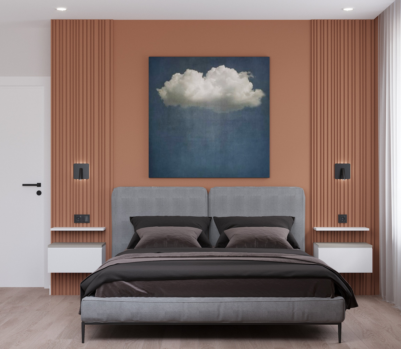 Дизайн-проект квартиры, площадью 99,1 м2 в г. Новосибирск