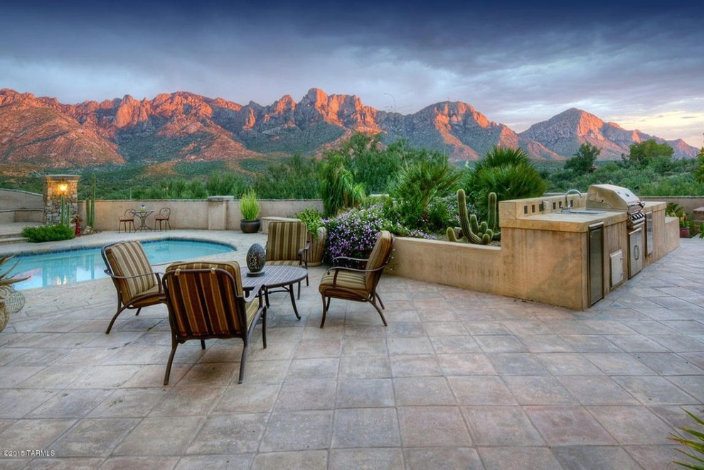 Southwest Desert Patio Southwestern Patio Phoenix by Michael