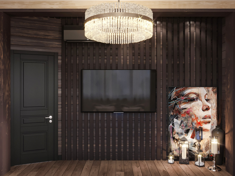 Интерьер жилого дома из клееного бруса  г. Владивосток