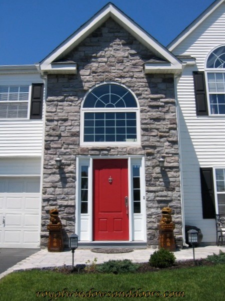 What Does A Red Door Mean Eclectic Entry New York