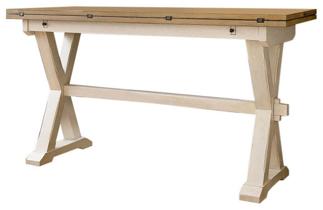 sofa table with leaves