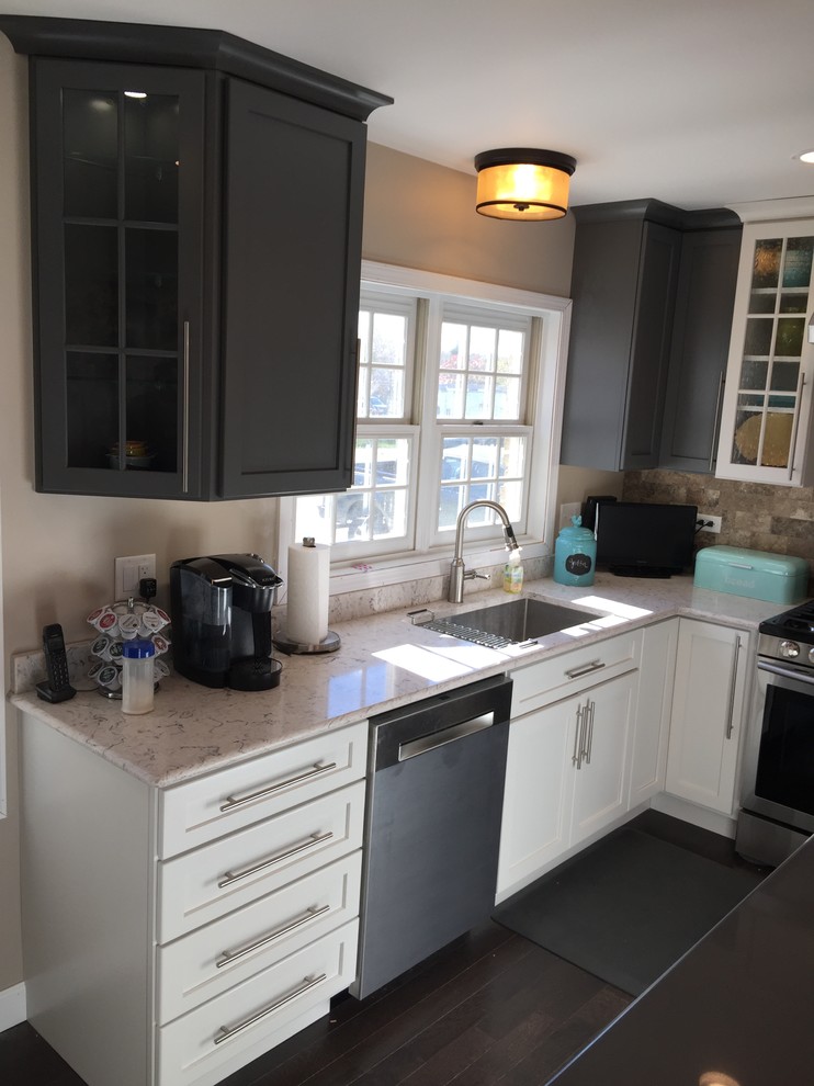 Inspiration for a transitional kitchen remodel in Chicago