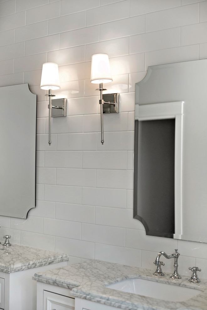 Inspiration for a transitional home design remodel in Seattle