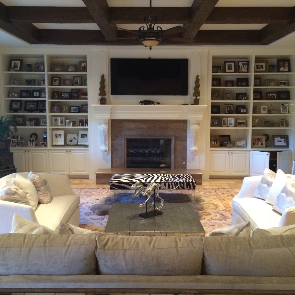 Home design - transitional home design idea in Denver