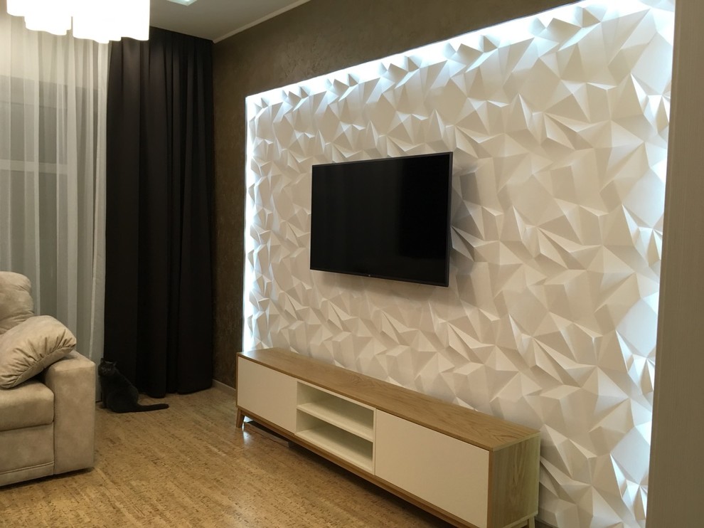 Реализованный проект трехкомнатной квартиры 82 кв.м.