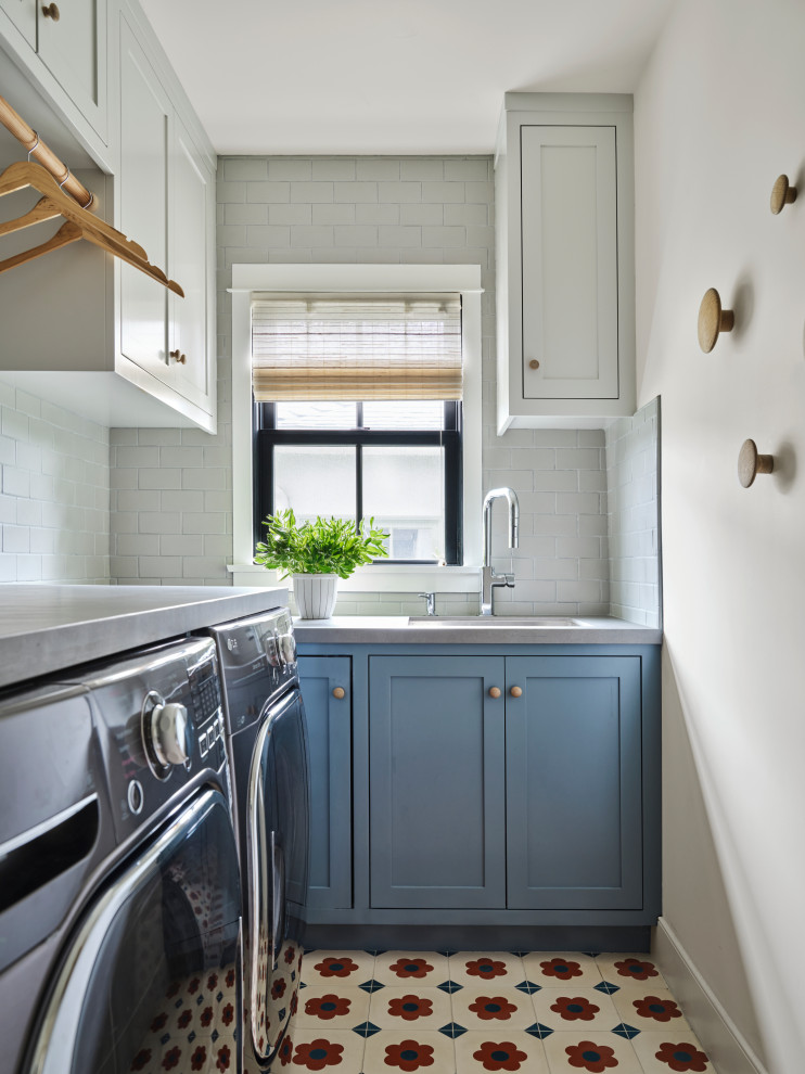 Cheviot Hills Transitional - Transitional - Laundry Room - Los Angeles ...
