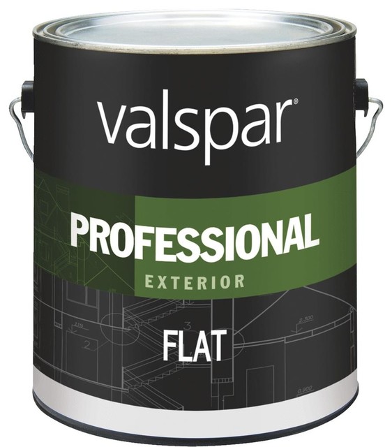 Valspar Exterior Flat White Paint 045.0012600.007 Paint by Hipp