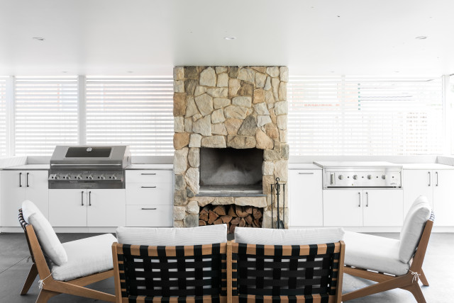 Peck residence - Renovation contemporary-courtyard