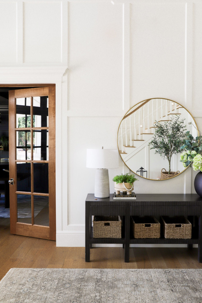 Inspiration for a transitional entryway remodel in Phoenix