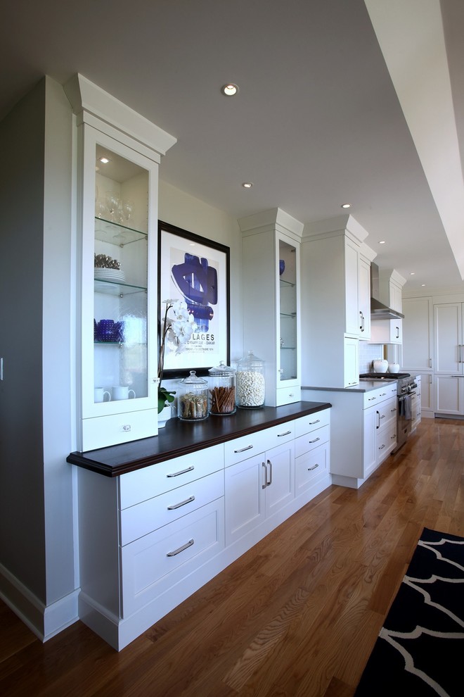 Kitchen - transitional kitchen idea in Boston