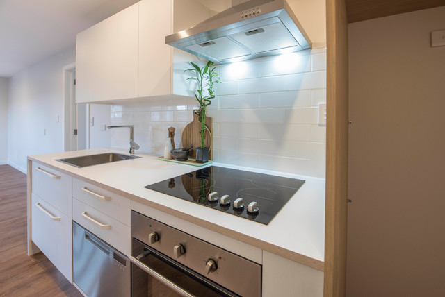 Teeny Tiny King St Kitchen scandinavian-kitchen