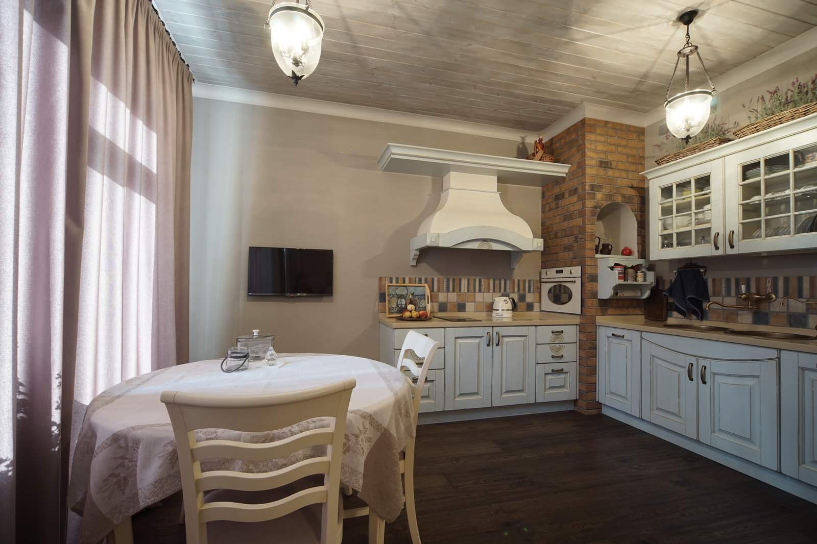 Квартира в деревенском стиле в ЖК "Рублевское предместье"