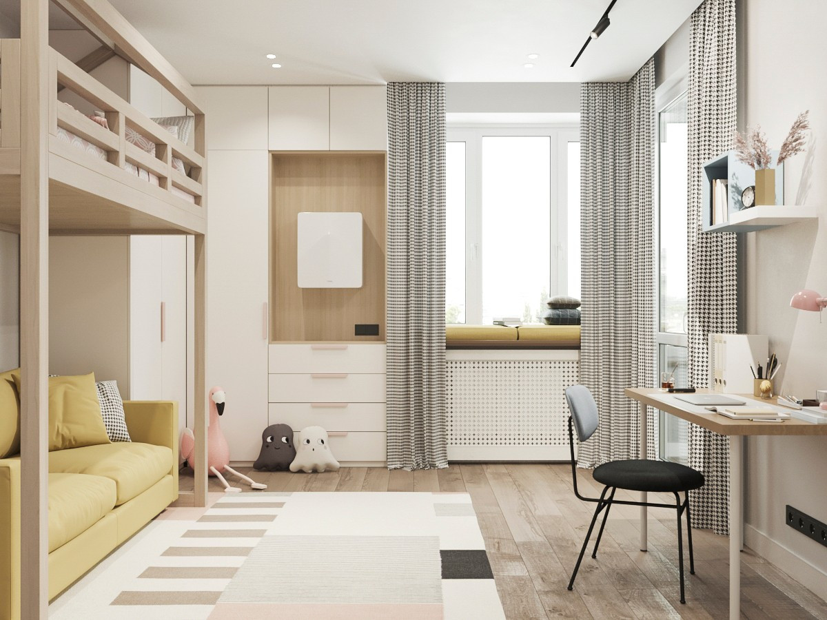 Дизайн трехкомнатной квартиры (м. Крестьянская Застава)