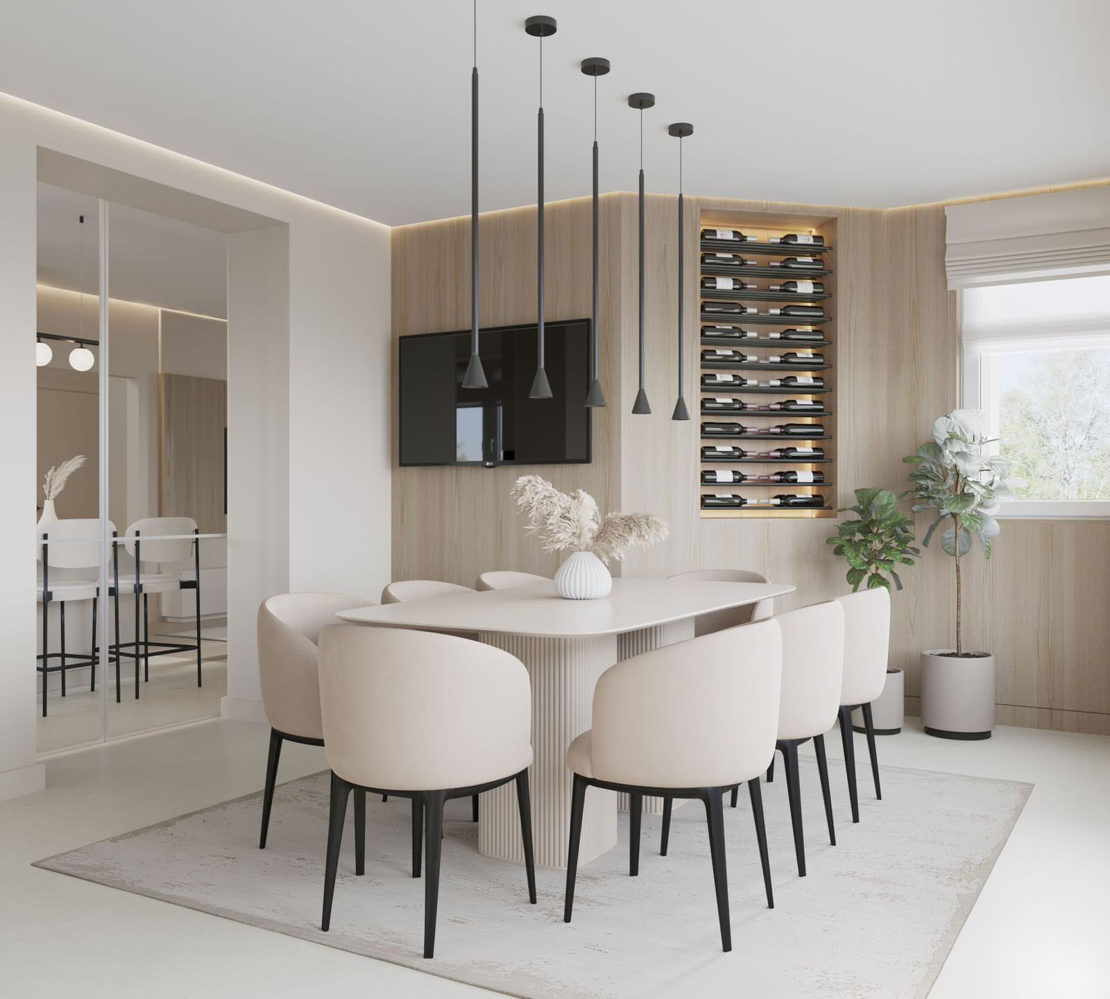 Дизайн-проект интерьера кухни в загородном доме